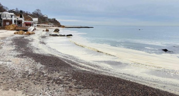 Нові сліди екологічного забруднення на узбережжі Тузлівських лиманів