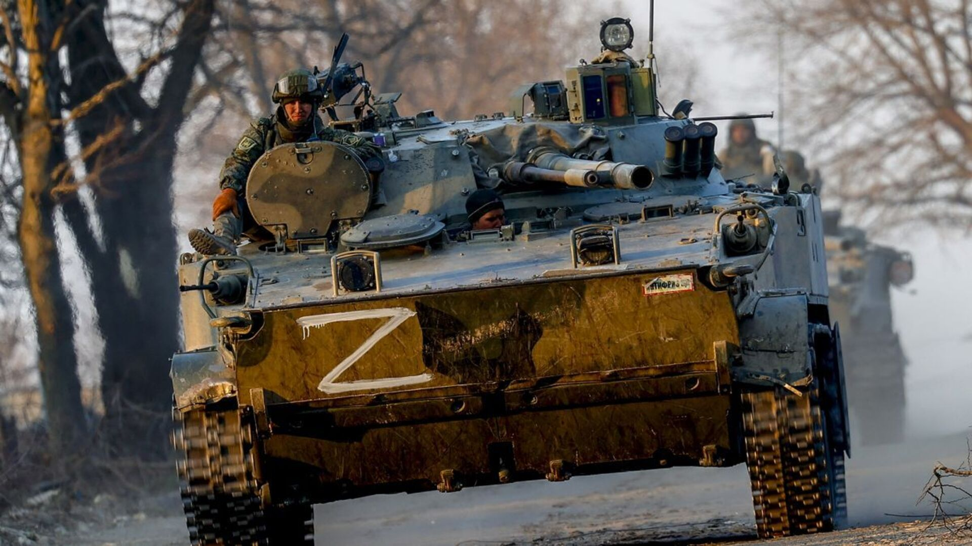 Сильні морози сповільнили просування російських військ на фронті