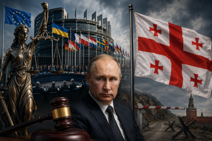 Грузія не підтримала ініціативу про створення спеціального трибуналу для розслідування агресії Росії проти України, що стало темою обговорень у Тбілісі через побоювання щодо «ризиків». Під час засідання Комітету міністрів Ради Європи, що відбулося 15 травня в Кишиневі, угоду про створення трибуналу підписали 36 держав разом із Європейським Союзом. Проте Грузія залишилася осторонь цього процесу.