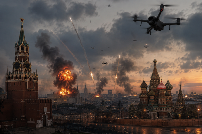 Атака дронів на Москву: святковий день Росії став символом невизначеності