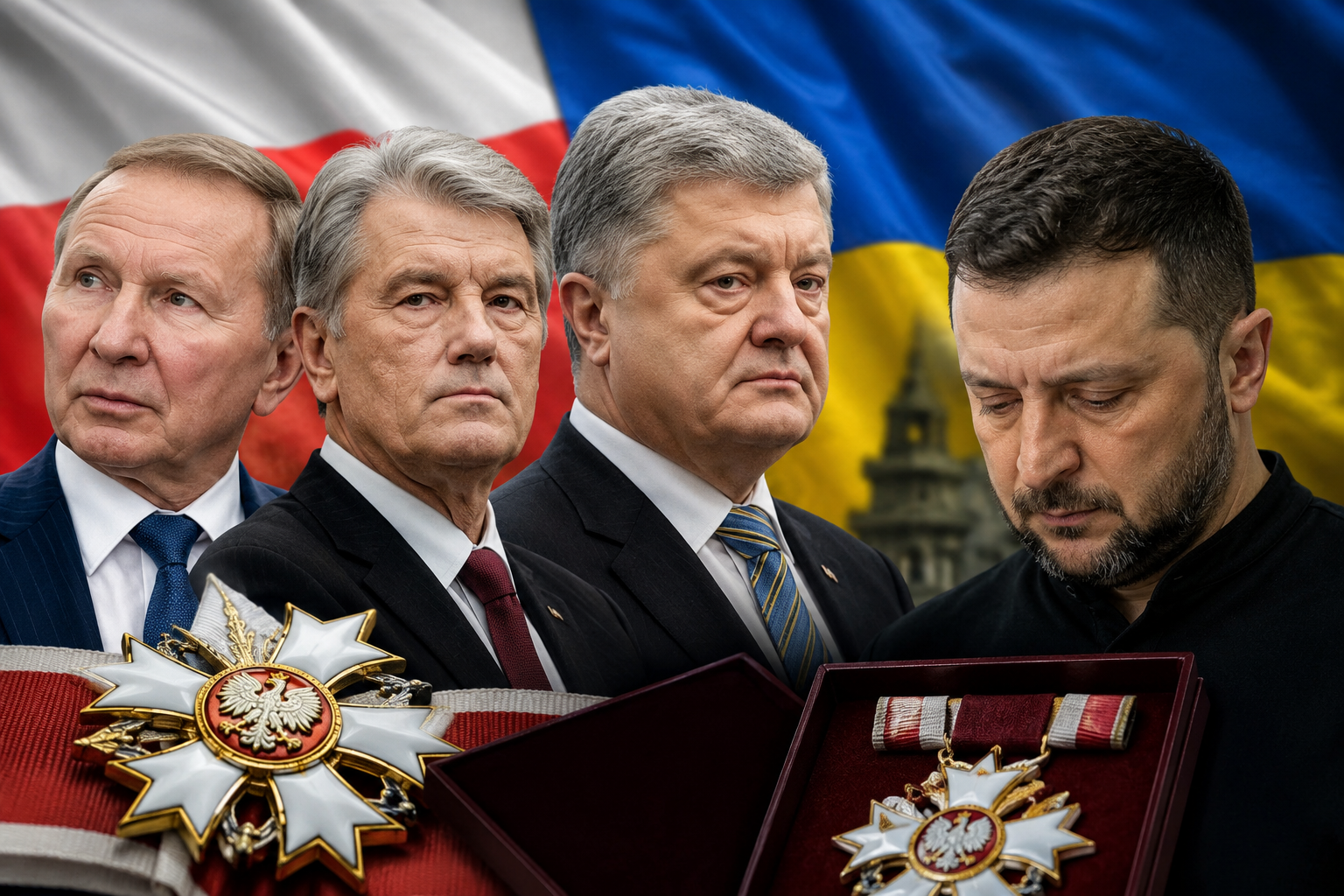 Після рішення щодо Зеленського: троє президентів України відмовилися від ордена Білого Орла