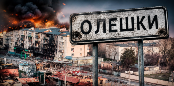 Окупація призводить до гуманітарної кризи в Олешках: безслідно зникають тіла загиблих