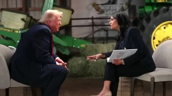 Трамп перервав інтерв’ю з NBC через запитання про вибори 2020 року