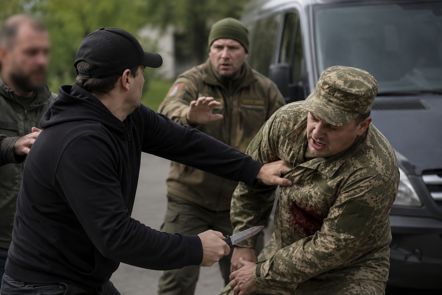 На Вінниччині чоловік поранив ножем військовослужбовця ТЦК під час перевірки документів