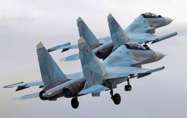 Російські Су-30 знову з’явилися біля навчань НАТО