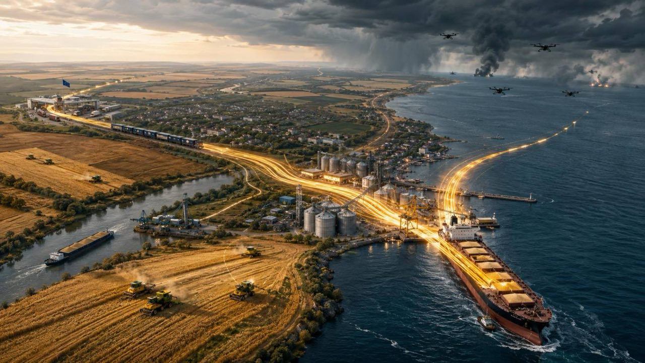 Коридори українського агроекспорту, як працюють головні маршрути і що загрожує їхній стійкості