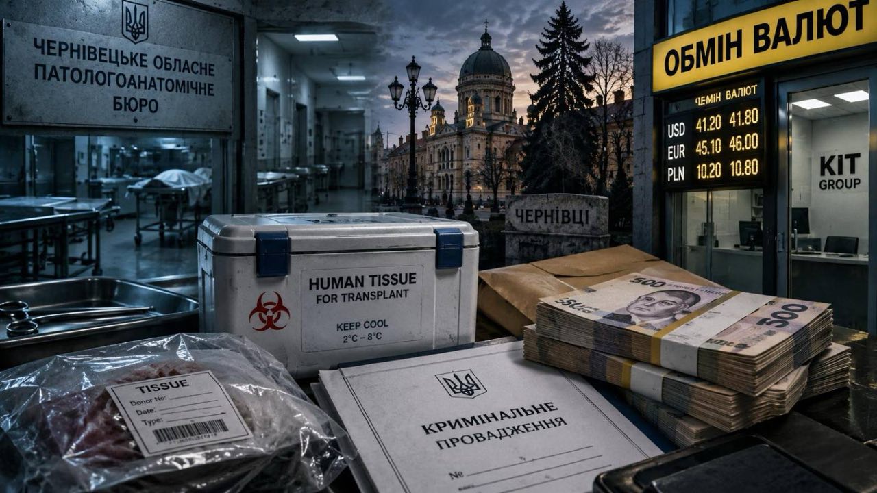 У Чернівцях незаконно торгували тканинами померлих з використанням  інфраструктури КІТ Group