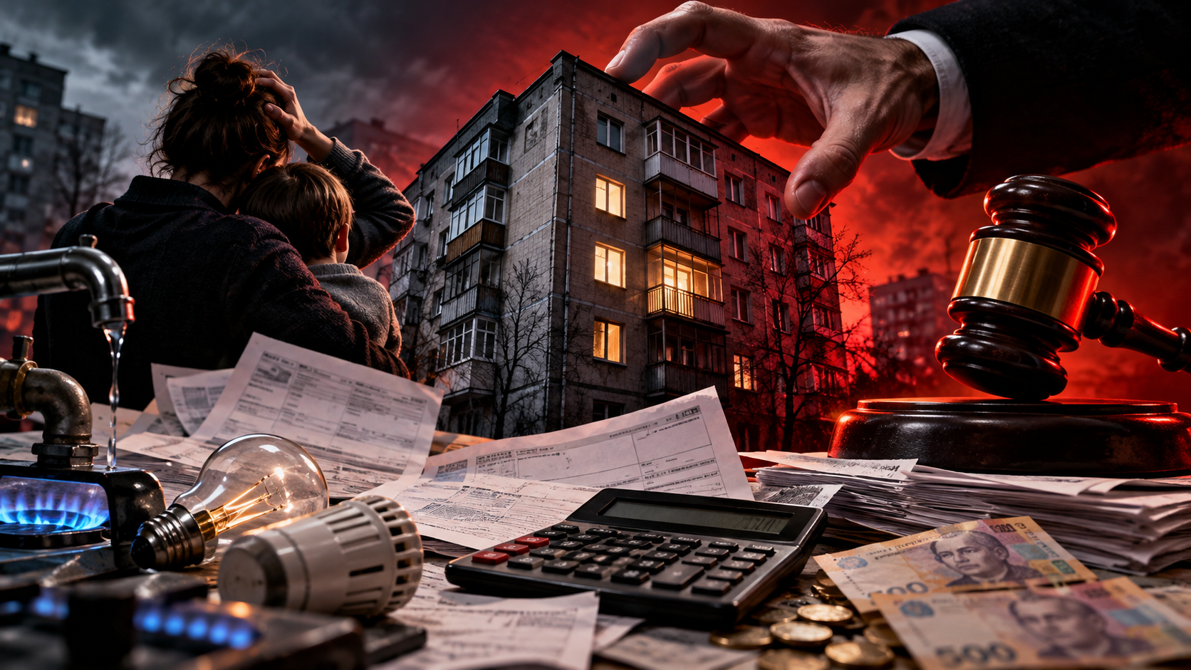 Борги за комуналку можуть коштувати квартири: Мін’юст назвав нову критичну суму