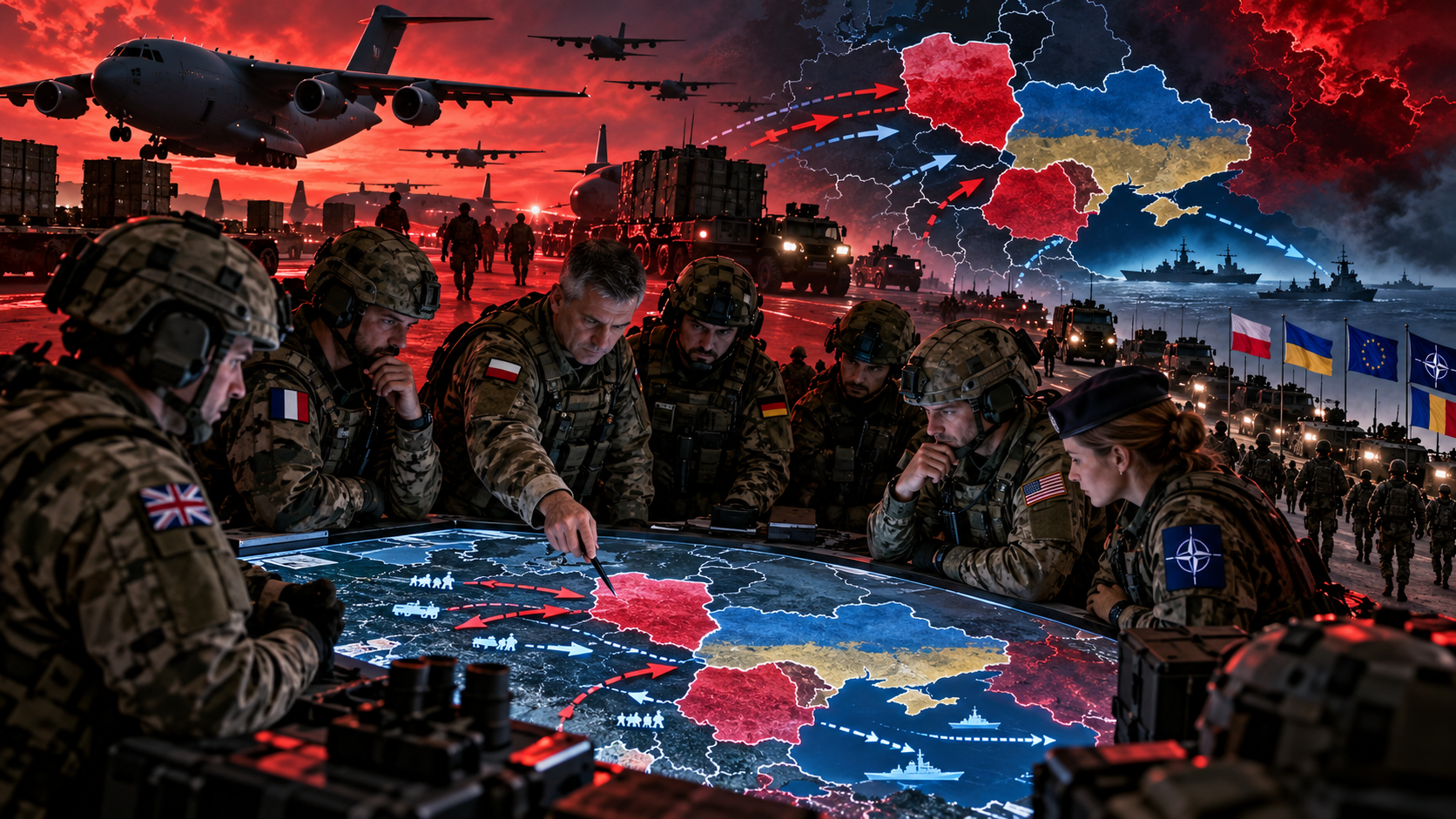 Війська, літаки та Чорне море: Європа перевірить готовність до миротворчої місії в Україні
